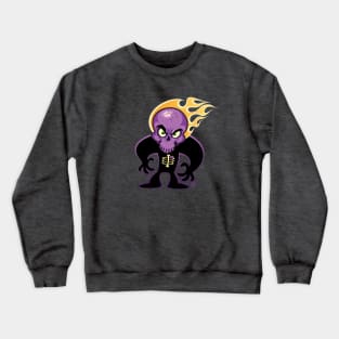 SkullyDawg Shadow Purple Skull Crewneck Sweatshirt